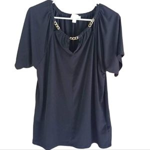 Michael Kors Black Blouse